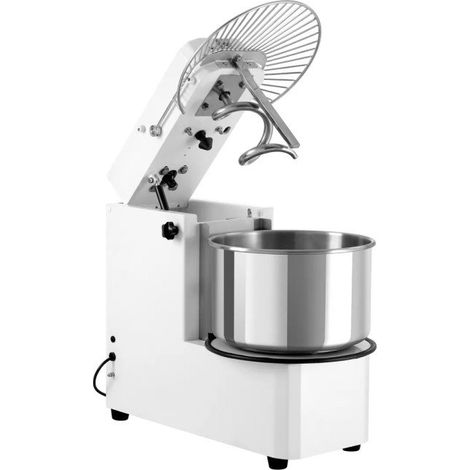 Pétrin à tête relevable PRO 18 kg de pâte, 30 Litres, blanc, 1500 W, 220 V - MONO (1/5)
