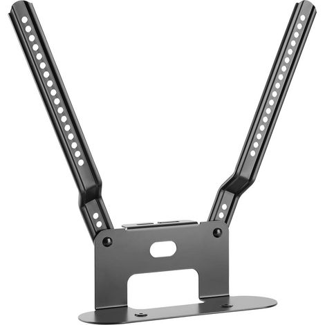 Staffa tv per montaggio sonos beam su uno schermo tv esistente - inclinabile, bianco (1/5)