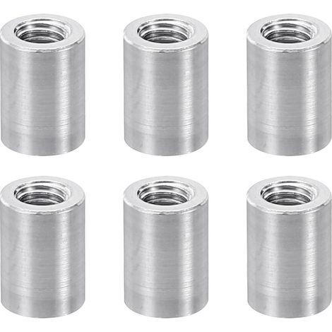 12Pcs Entretoise Filetée M3 en Aluminium 3x5x8mm Argent (1/5)