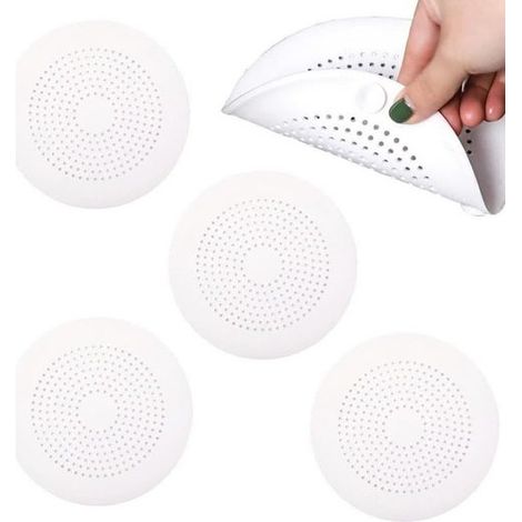 Filtre d'évacuation Filtre d'évacuation silicone pour douche, attrape-cheveux de canalisation (1/5)