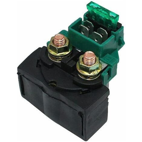 The electromagnetic starter relay is suitable for Yamaha YBR 125 and YBR125 models from 2005-2016. (1/5)