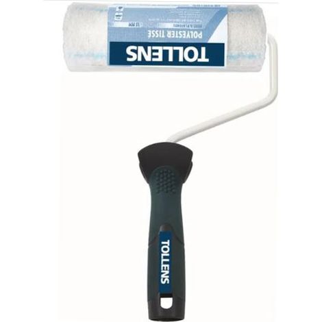 Tollens – Rouleau peinture polyester 180 mm – Pour murs et plafonds – Excellent pouvoir couvrant – Évite les projections