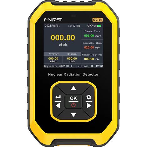 Compteur Geiger GC01, Détecteur de Rayonnement Nucléaire, Dosimètre Personnel, Testeur de Radioactivité