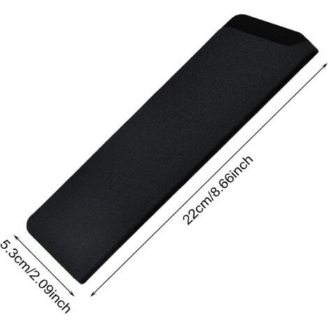 (Noir) 3 Pièces Protections de Lame, Protections de Lame en Plastique, Protège Couteau, Housse de Protection, Housse de Protection Couteau de Cuisine