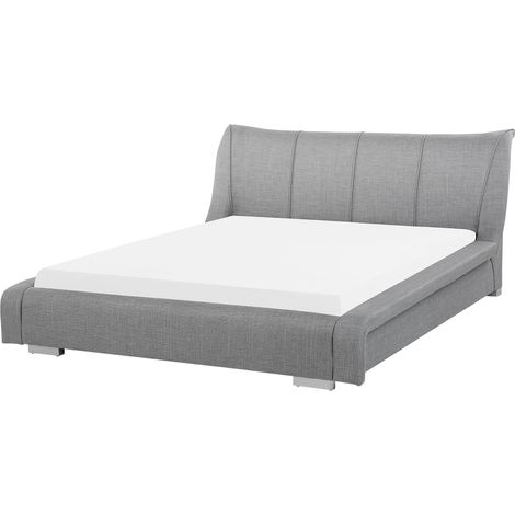 Waterbed Fabric NANTES 180 x 200 cm (EU Super King) Light Grey