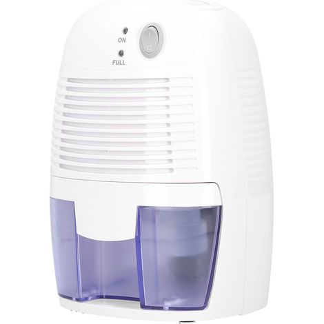 Déshumidificateur compact domestique USB sécheur d'air anti-humidité pour chambre ABS blanc 150x220x120mm avec câble USB et notice (1/5)