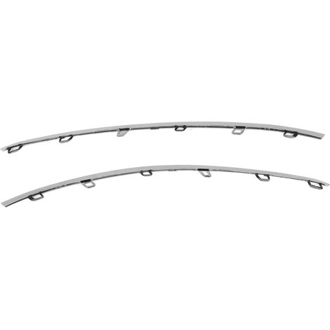 1 paire de calandre de pare-chocs avant, garniture chromée 5E0853768, remplacement gauche droite pour Octavia 5E Facelift 2017 à 2019 (1/5)
