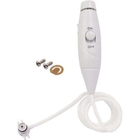 Replacement Hose and Handle Compatible with Waterpik WP-100, WP-300, WP-660, WP-662, WP-670, WP-672 and WP-900 Water Flossers Compatible with Waterpik Aquarius WP-663 Water Flossers (1/4)