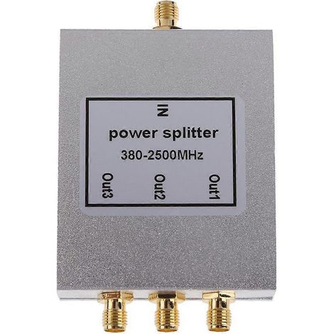 Répartiteur d'alimentation SMA à 3 voies 380 MHz - 2500 MHz, répartiteur de signal SMA femelle (1/5)