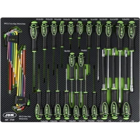 JBM 17139 Termoformato morbido con utensili 41 Pz. (1/2)
