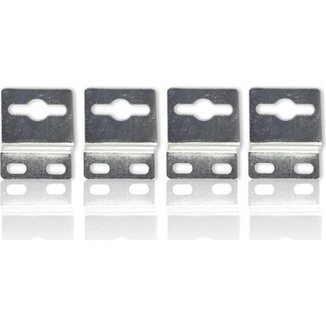 LED Panel Wand- und Deckenhalter Z-Halterung 4 Stück