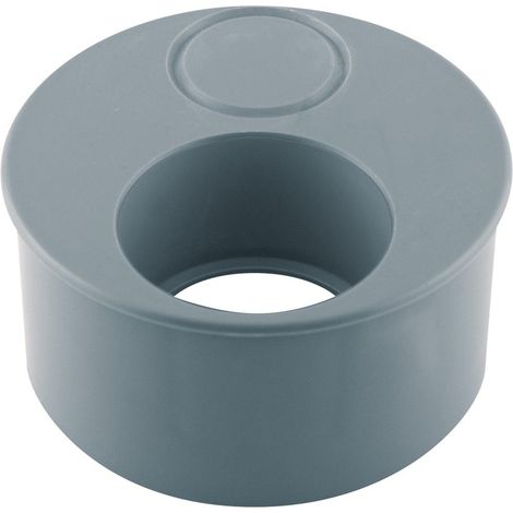 Tampon de réduction double opercule PVC évacuation Fitt - 93/50/32