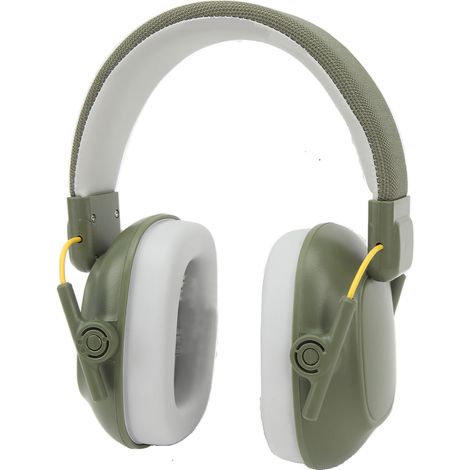 Casque antibruit enfant réducteur de bruit industriel, protection auditive professionnelle, couleur verte (1/5)