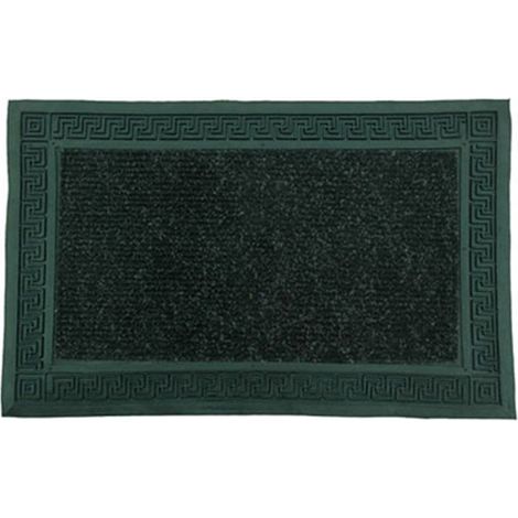 Alfombra felpudo goma y moqueta 63x40cm 122522