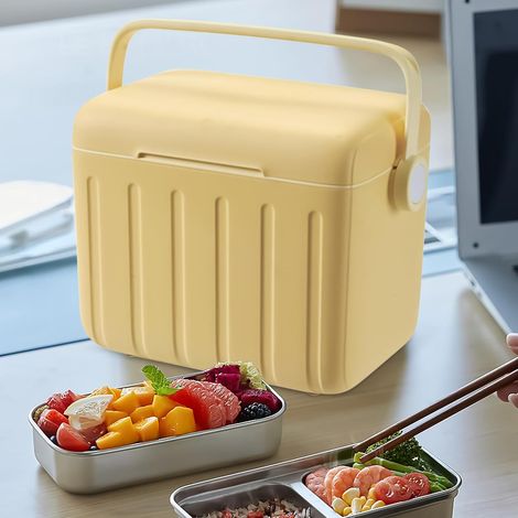 CCYKXAGlacière pour les loisirs - Glacière de camping - Petite boîte de réfrigérateur portable Boîte à glace isotherme pour pique-nique, voyage, sport (1/5)
