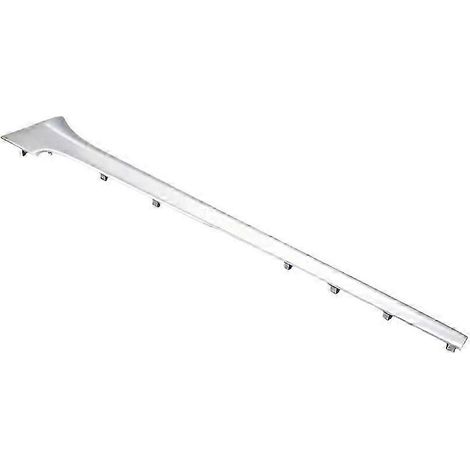 Compatible avec Hilux 2015-2024 conduite à droite, cache chromé du panneau de prise 12 V côté conducteur, garniture du panneau de commande central HF (1/5)