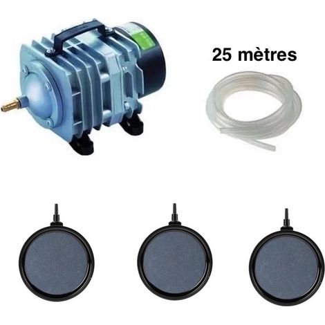 Set aération 3 disques 10 cm PREMIUM bassin de jardin de 7000 à 10000 litres (1/5)
