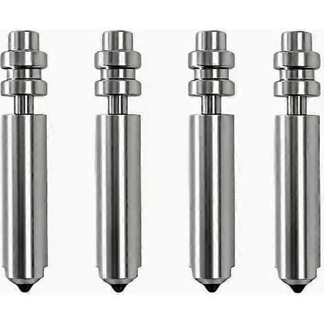 4 Stück Bimetalldüsen für Anycubic Kobra X Combo Quick Swap Hotend Düse Gehärteter Stahl 0,4 mm Kobra X 3D-Druckerteil