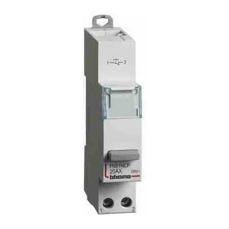 BTIFN51NCP Pulsador 1NC - 20A - 230V - Módulo 1 DIN