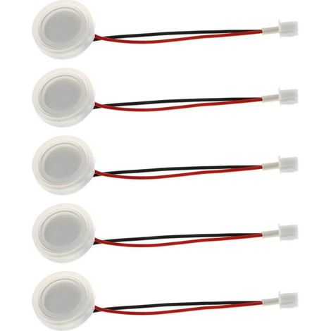 Cinq Disques Céramique 20mm 1.7MHz pour Brumisateur Ultrason avec Joints Étanchéité (1/4)