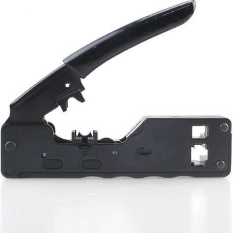 Pince à sertir polyvalente, pince à sertir RJ45, pince à sertir réseau Pince à sertir avec 1 coupe-fil 100 fiches RJ45 (1/5)