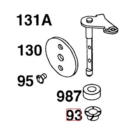Spillo originale motore rasaerba tagliaerba BRIGGS & STRATTON 494383