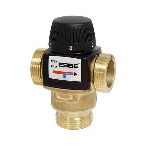 MISCELATORE TERMOSTATICO  VTA572 Misura: 1" Range T. 20-55°C kvs 4,5