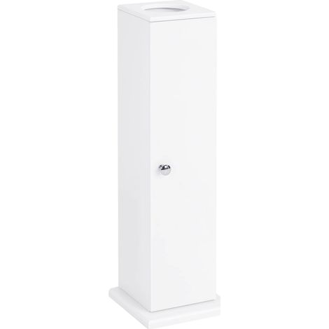 Meuble de Salle de Bain, Design Gain de Place, Esthétique Moderne, BLANC (1/5)