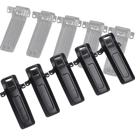 Lot de 10 pinces de ceinture pour radios bidirectionnelles Baofeng UV-82, UV-8D et UV-82L GT-5TP (1/5)