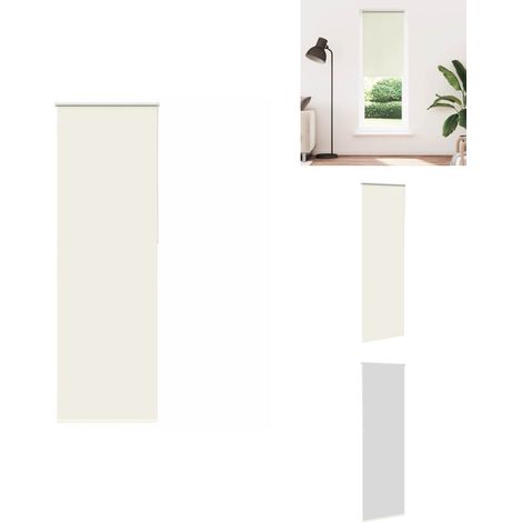 Store enrouleur occultant blanc cassé 70x210cm largeur du tissu - Store Enrouleur - Stores Enrouleurs - Store De Jour Et De Nuit - Store Occultant (1/5)