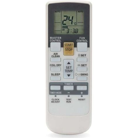 Télécommande compatible avec les climatiseurs Fujitsu et génériques, conception originale, fonctions avancées, jusqu'à 4 vitesses de ventilation, prête à l'emploi en quelques secondes (1/5)