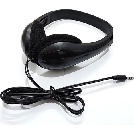 Écouteurs portables en ABS avec double prise jack 3,5 mm/6,5 mm (1/4)