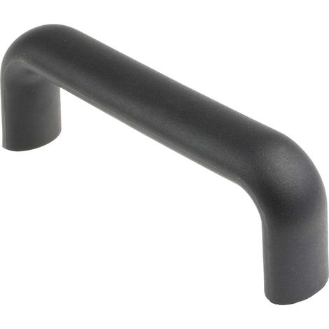 Poignée en Plastique RS PRO, entraxe 150mm, 168mm x 58 mm x 29mm, filetage M8 Fixations invisibles ( Prix pour Paquet de 2 )