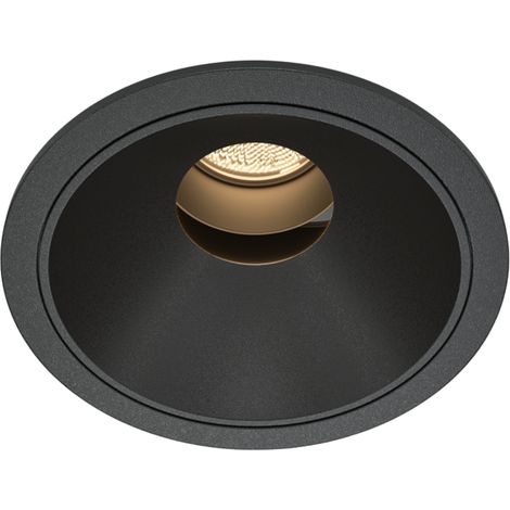 Maytoni Wise Spot encastré noir 3000K 570lm (1/5)