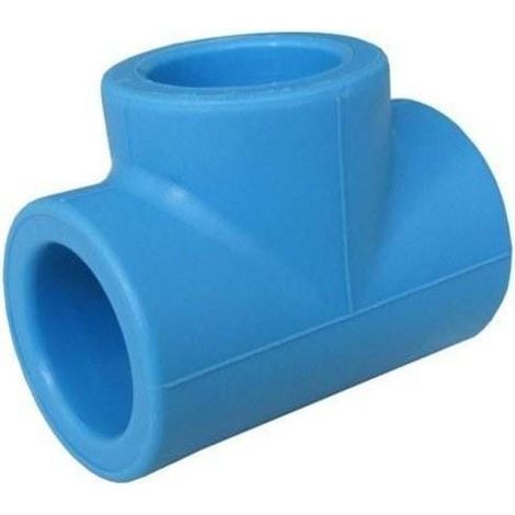 NIRON 50 mm Polypropylen-Blau Thermoschweißen Buchse