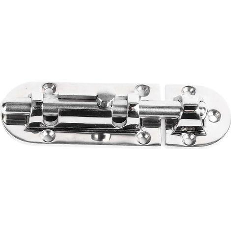 Verrou de porte avec serrure coulissante interne, rond, acier inoxydable 316, ferrures de fenêtre pour petits meubles (1/4)