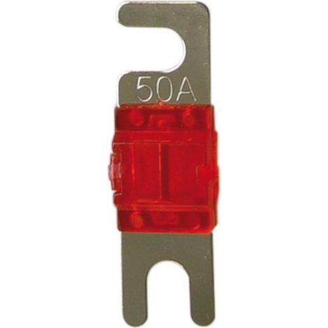 4 Mini fusibles ANL Argent 50A