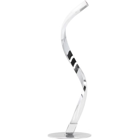 Lampe de bureau LED spirale moderne avec télécommande via application, minuterie, RGB incurvée, pour chambre ou bureau, prise 100-240 V. (1/5)