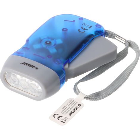 Taschenlampe velamp in322 3 LED batteriefrei (1/5)