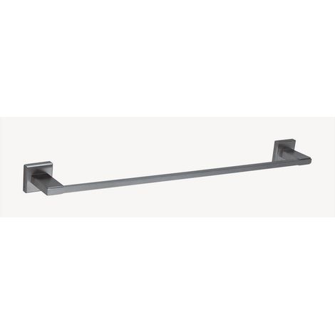 Porta asciugamani singolo Nickel spazzolato - Tabarca
