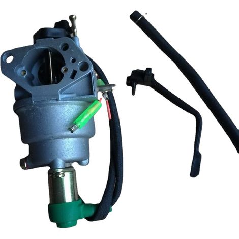 Vergaser für Honda GX340 und GX390 Motoren, GP5500 und GP6500 Generatoren, mit manuellem Choke und Ersatzvergaser.