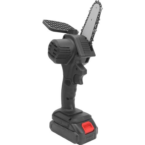 Scie électrique mini mono-main TB189 rechargeable, tronçonneuse à lithium pour jardin et verger, coupe de bois domestique, 100-240V avec batterie et chargeur inclus, norme UK (1/5)