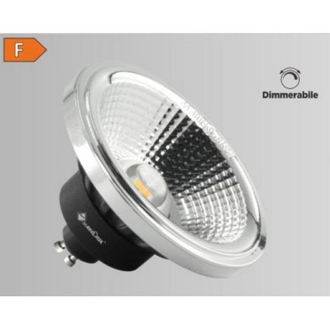 Ampoule led qr18 marino cristal dimmable 18w 3000k gu10 - 21701
