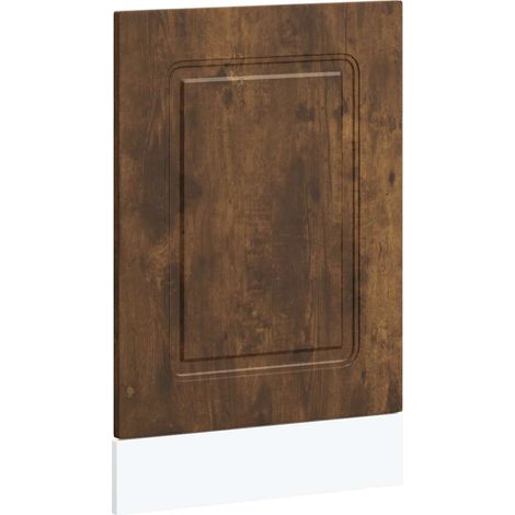 Panneau de lave-vaisselle Kalmar chêne fumé 45x1,5x67 cm CFW89239 (1/5)