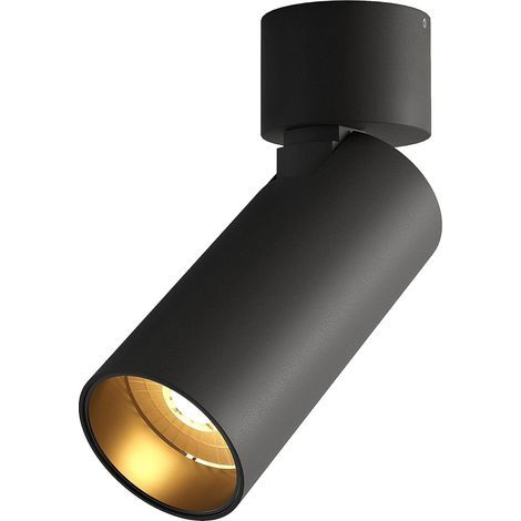 LED Spots de Plafond,7W 3000K spot plafond,CRI 90,Pas de scintillement,Peut être vertical à 90 ° et pivoté à 350 °,Spot Orientable,Luminaire Intérieur pour Chambre Salon Cuisine Couloir - Noi (1/5)
