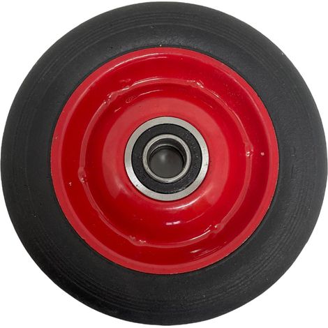 1PZ RUOTA PIENA PER CARRELLI PORTASACCHI Ï mm.150