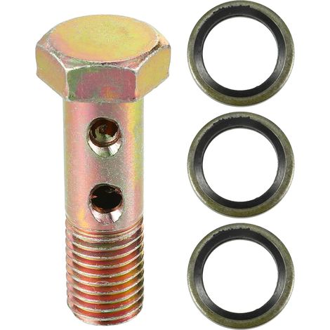 Kit De Boulons Double Banjo Bronze 1pc Pour Véhicules (1/5)
