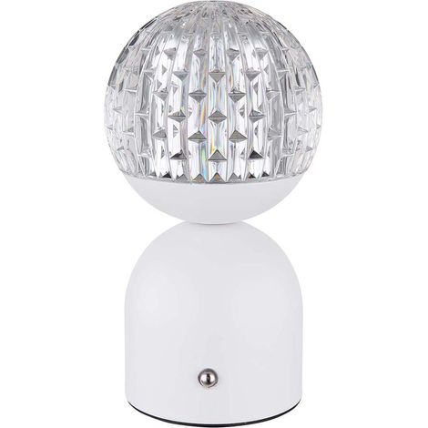 Lampe de table lampe d'appoint LED variateur tactile lampe de chambre table de chevet blanc (1/5)