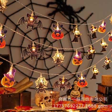 Guirlandes lumineuses d'Halloween (Faucheuses) – Décoration festive (1/2)