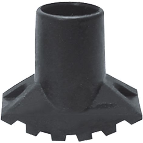 PUNTALE NERO A CREMAGLIERA ricambio - Ø 38 mm.- 12 pezzi  - Senza Marca